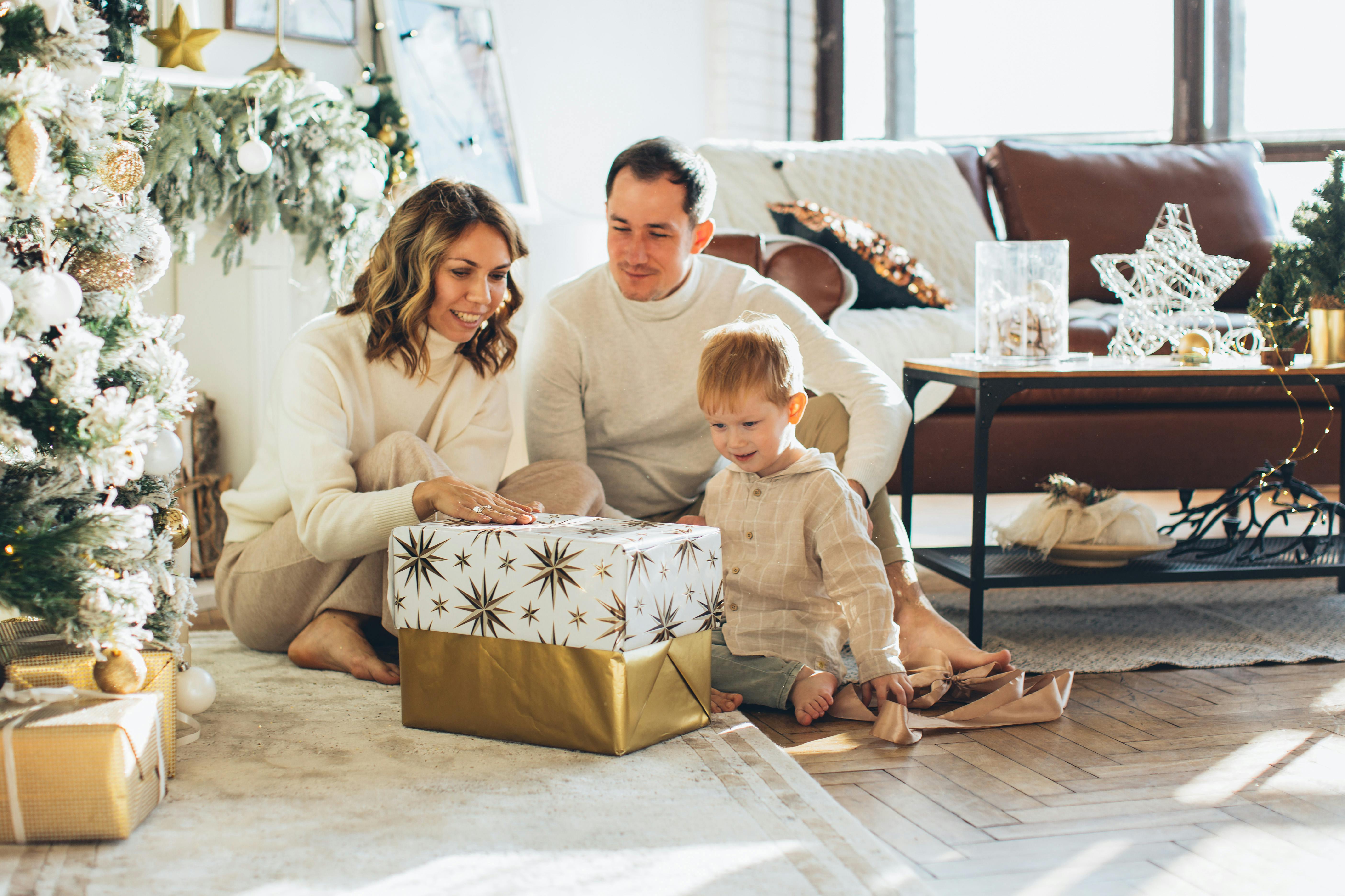 Familia navidad