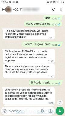 Estafa amazon