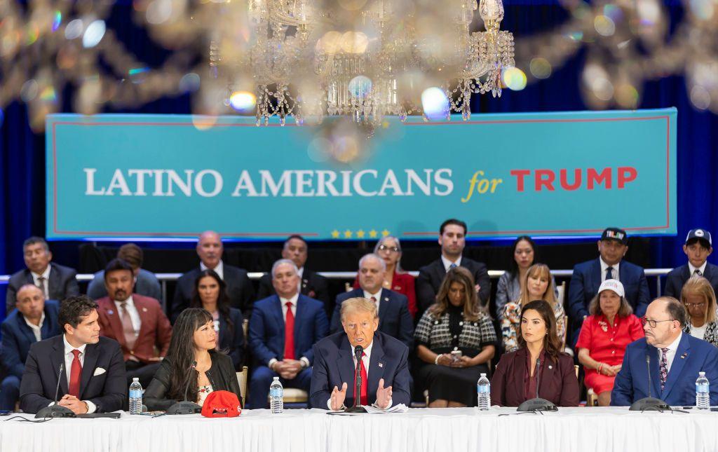 Donald Trump en un acto en Doral, Miami