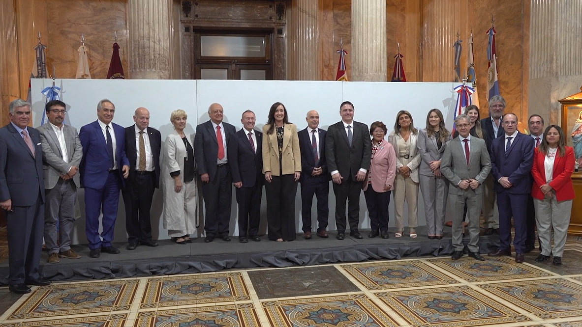 Senadores Chile y Argentina