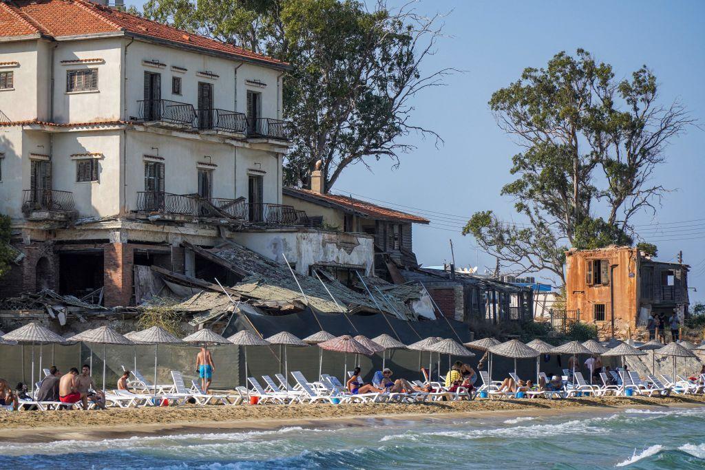 Playa en Varosha