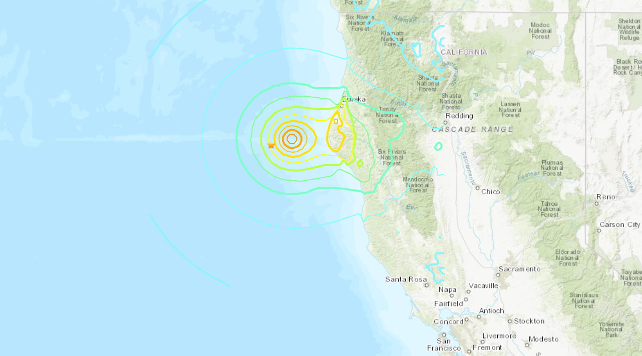 Sismo en California.