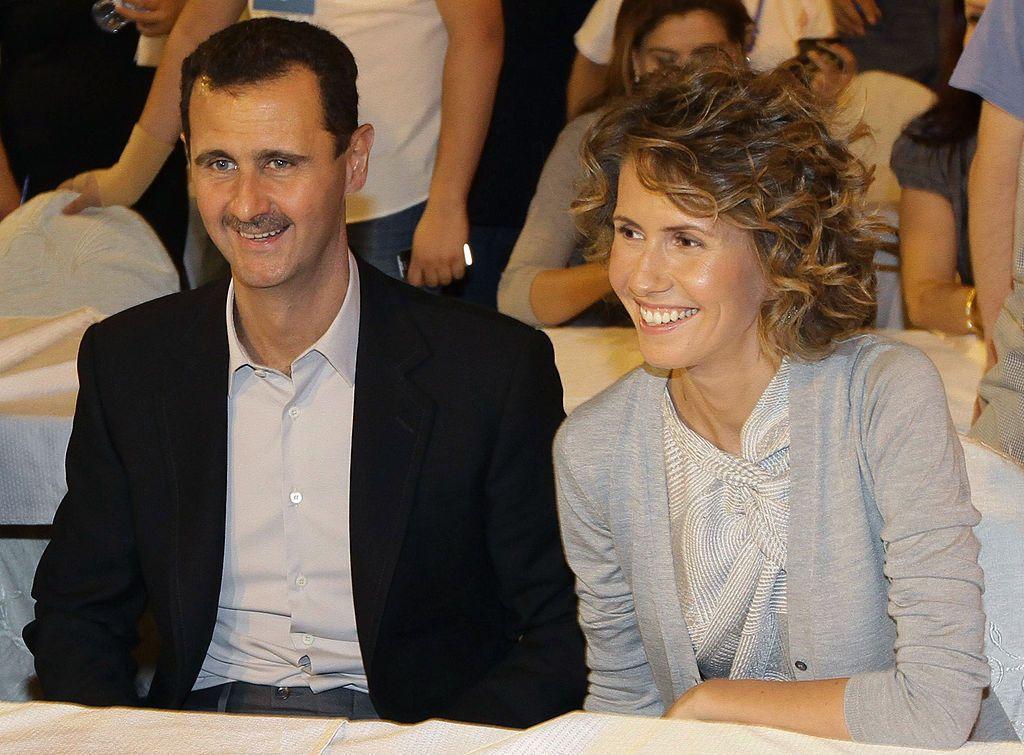 Al Assad con su esposa en una imagen de 2010.