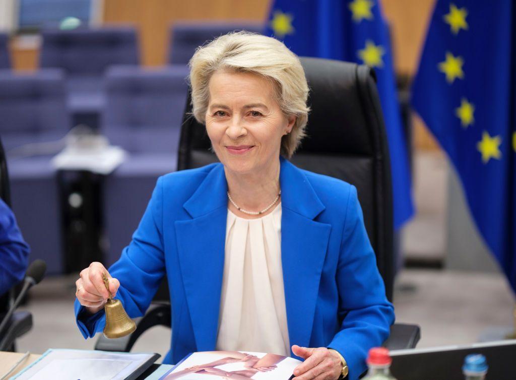 Ursula von der Leyen, presidenta de la Comisión Europea.