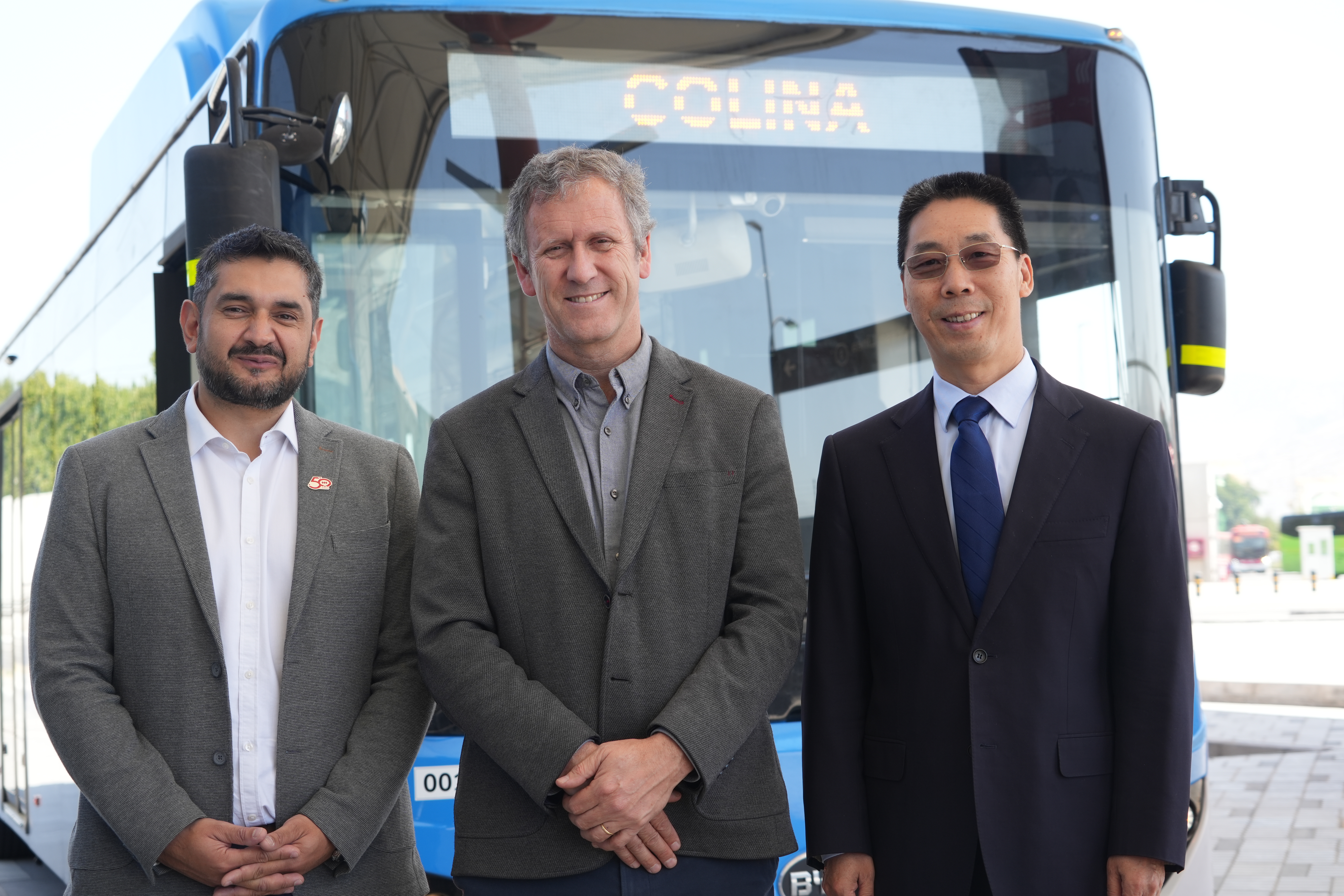 Ministerio de Transportes/nuevos buses eléctricos