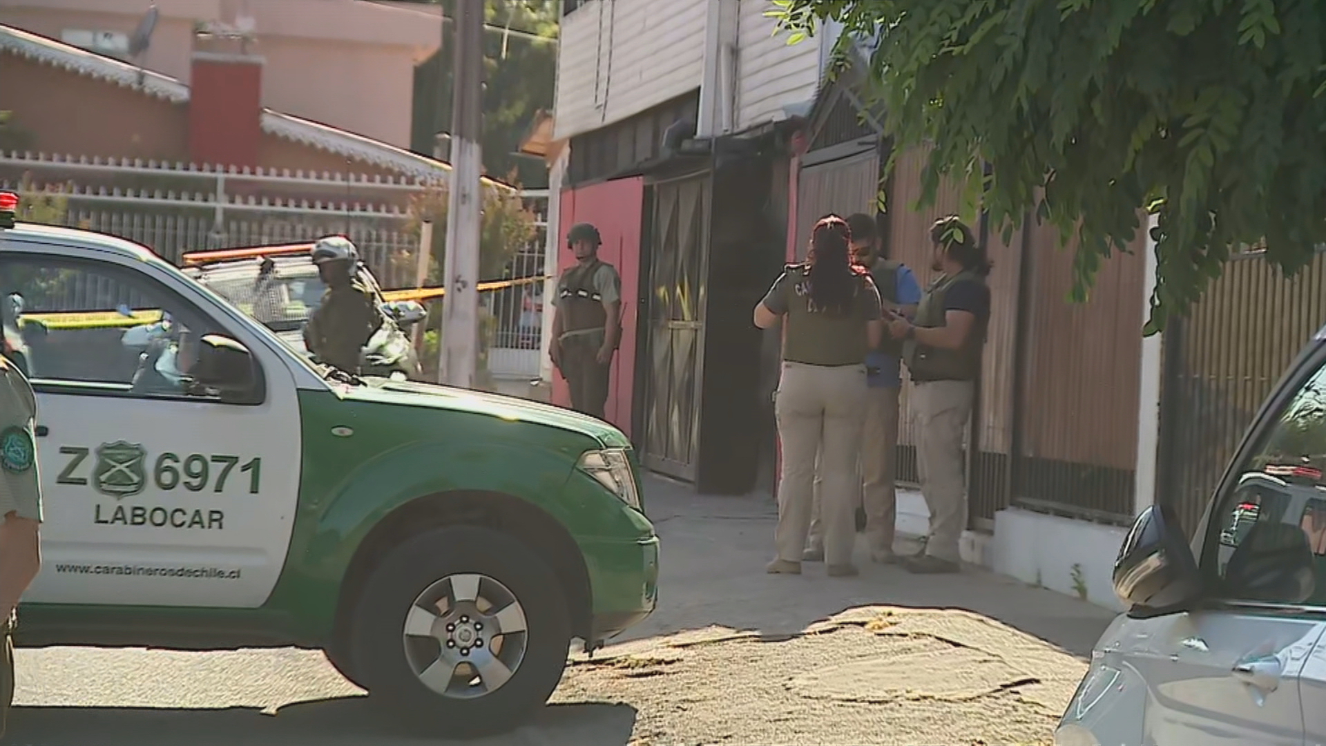 Detenidos Carabineros