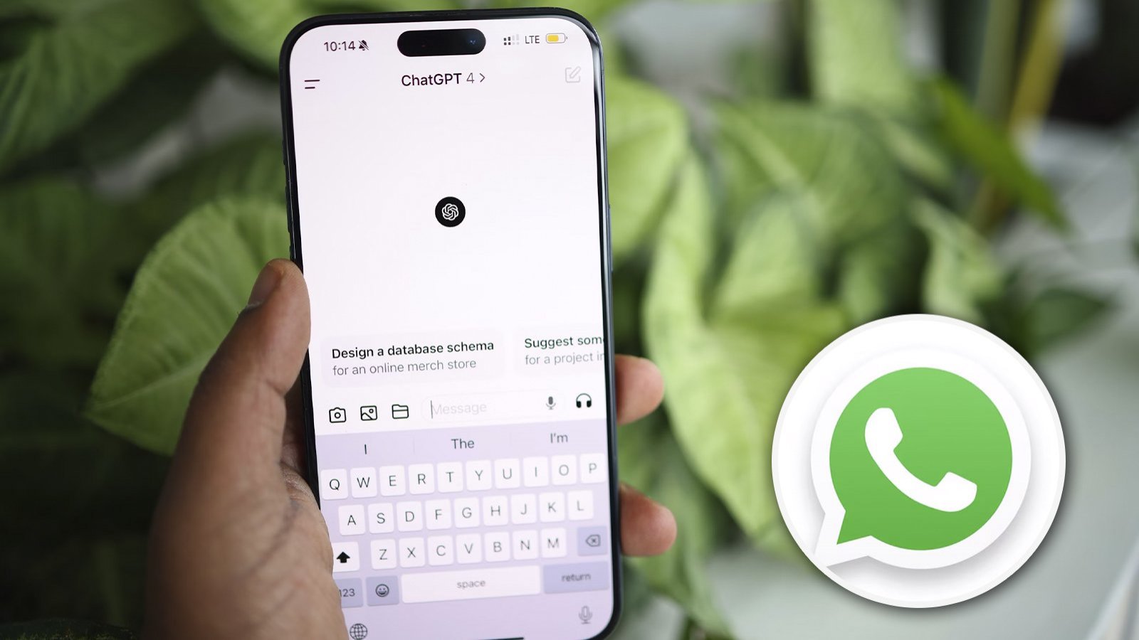 ChatGPT llegó a WhatsApp