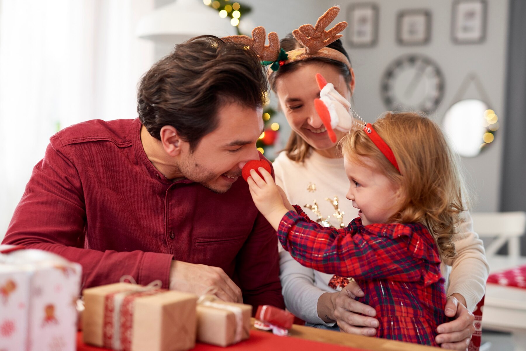 Papá en Navidad