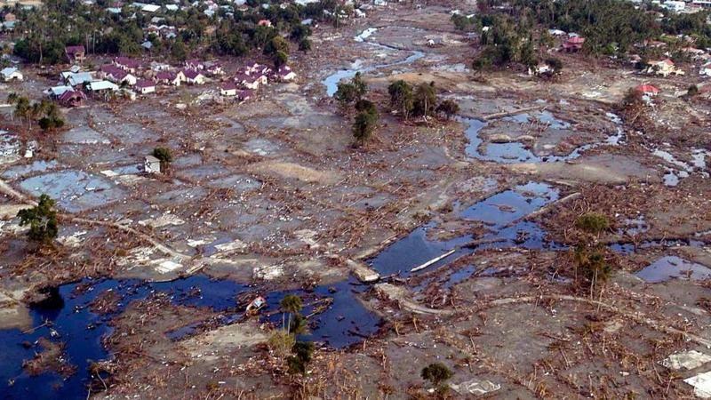 Destrozos causados por el tsunami en Banda Aceh