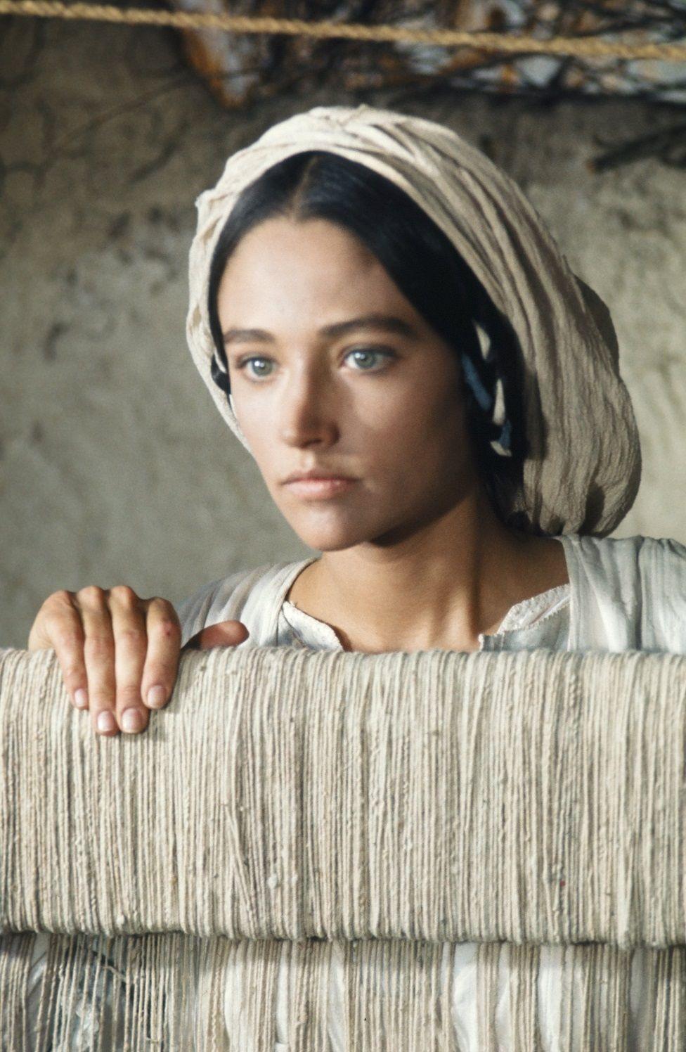 Olivia Hussey en su rol como María

