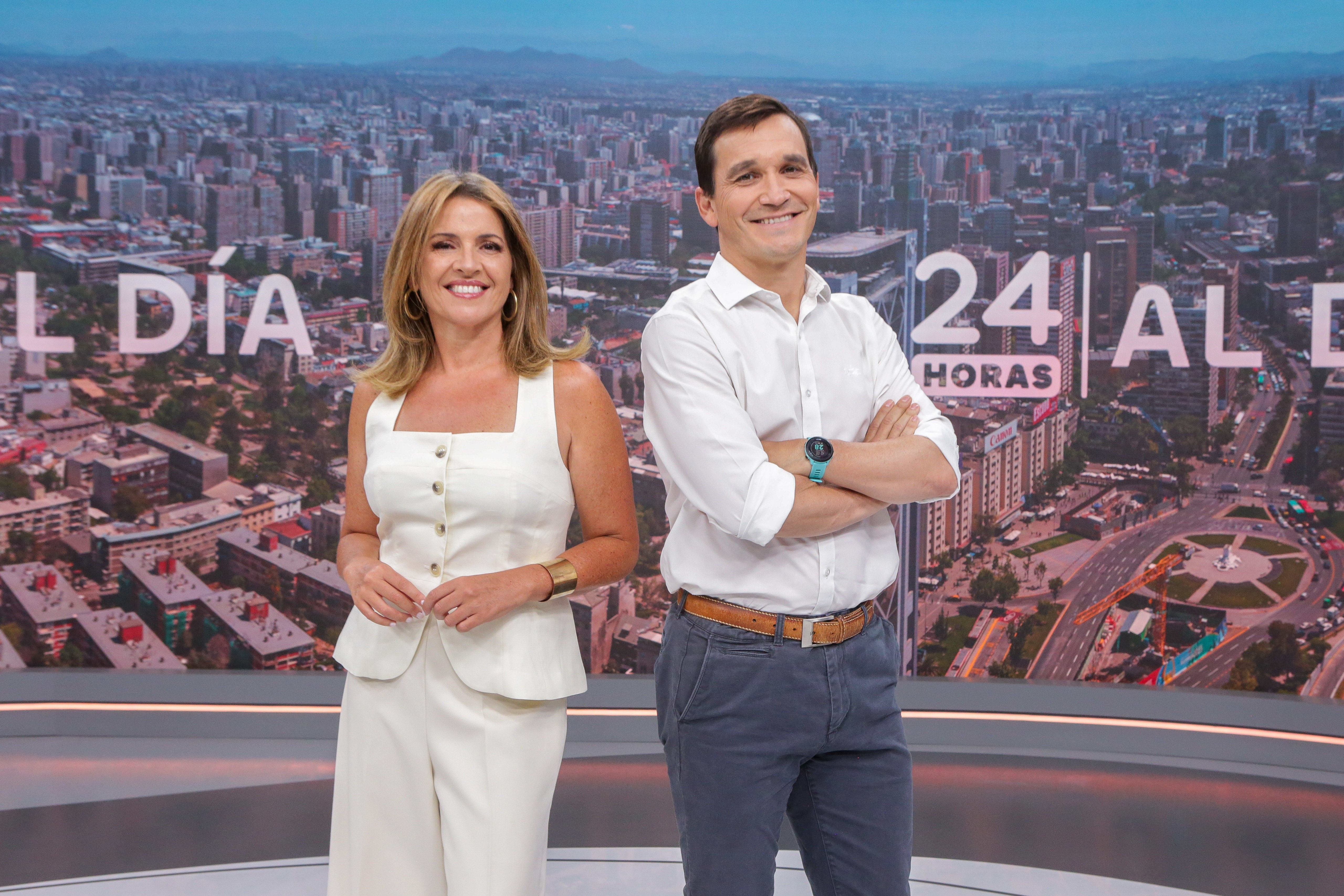 Andrés Vial y Monserrat Álvarez